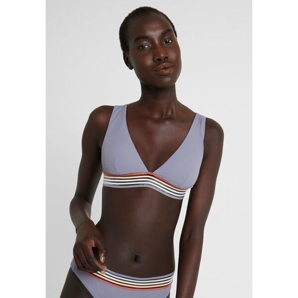 Rip Curl BOSTON ROAD DEEP V Góra od bikini bluestone RI781J01Y