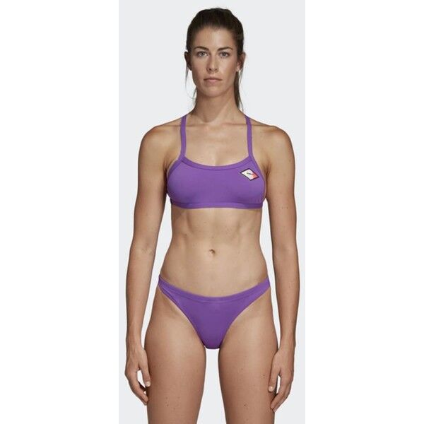 adidas Performance PRO SOLID BIKINI TOP Góra od bikini purple AD581J00G