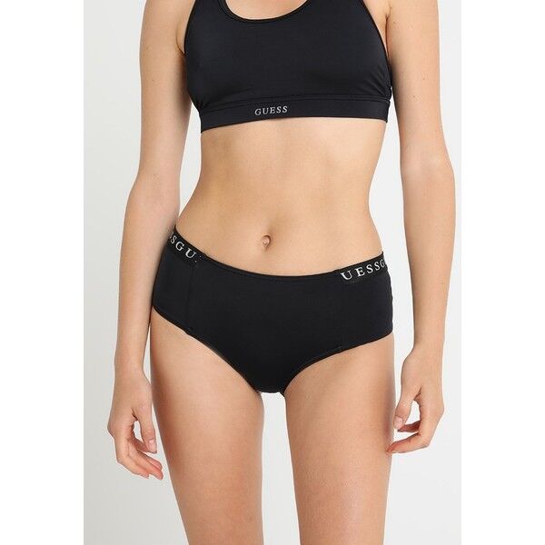 Guess ACQUAFIT SWIM BRIEF Dół od bikini jet black/frost GU181I00K