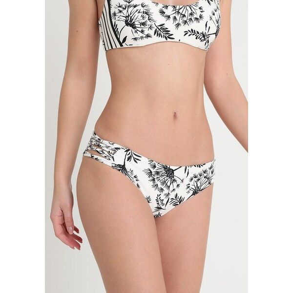 O'Neill LAYNE KNOT HIPSTER BOTTOM Dół od bikini white with black ON581I014
