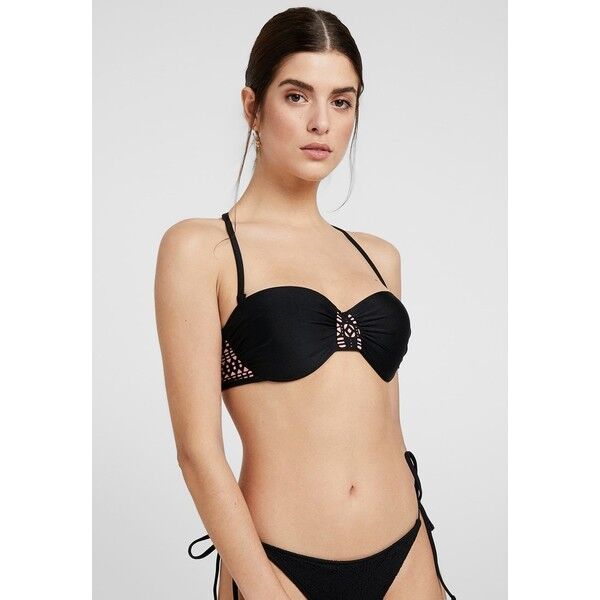 Hunkemöller NALA BALCONY Góra od bikini black HM181J03C