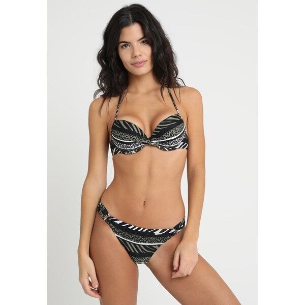 Bruno Banani ANIMAL PUSH UP SET Bikini oliv 1BR81L00G