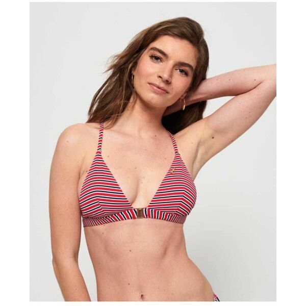 Superdry Góra od bikini red SU281A00Q