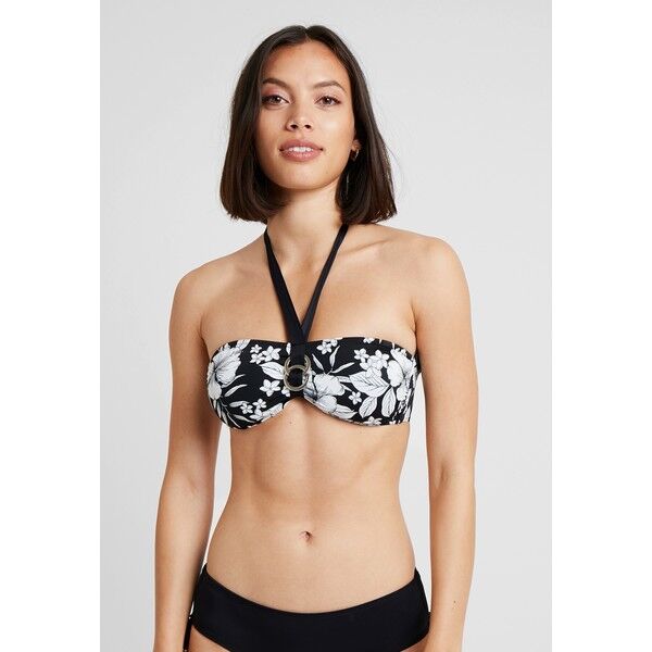 DORINA FIJI SOFT BANDEAU Góra od bikini black DOG81J00H