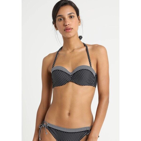 s.Oliver WIRE BANDEAU Góra od bikini black SO281J009