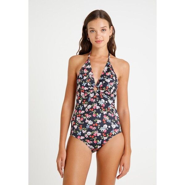 Esprit BRADLEY BEACH SWIMSUIT Kostium kąpielowy dark grey ES181G01M