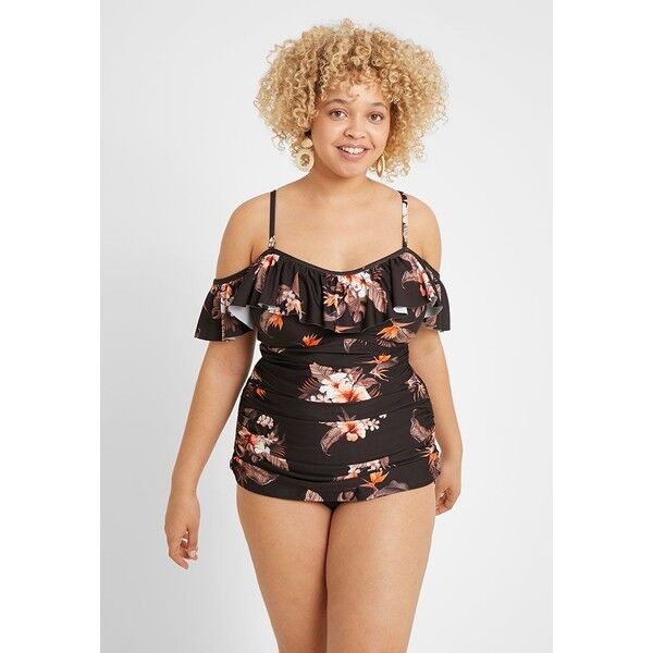 City Chic SEVILLE TANK Góra od bikini black CIA81L000