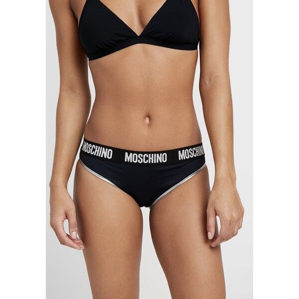 MOSCHINO SWIM BASIC ELASTIC BAND BRIEF Dół od bikini black M0581I008
