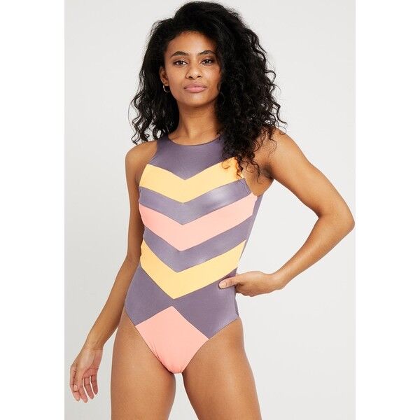 O'Neill ROMA SHINEY SWIMSUIT Kostium kąpielowy pink ON581G009