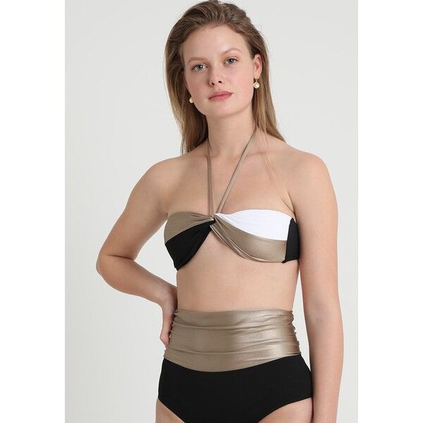 Max Mara Leisure CARDIF BANDEAU Góra od bikini black M1X81J005