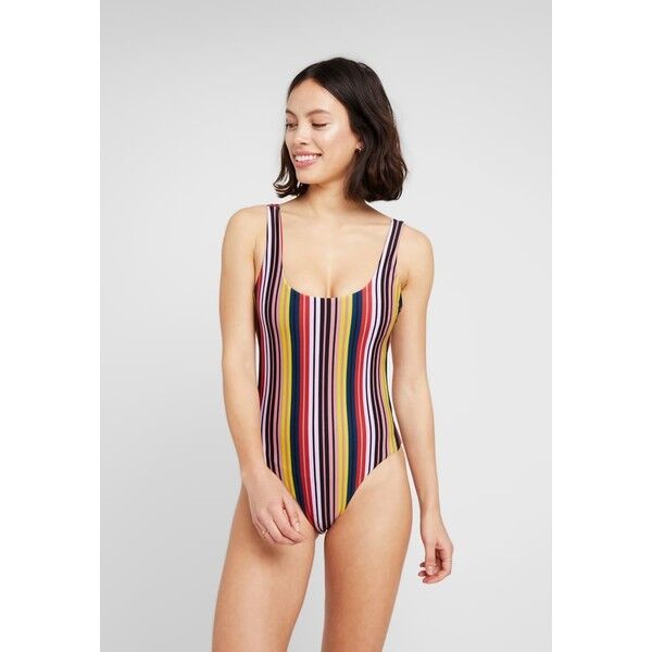 RVCA TALUM ONE PIECE Kostium kąpielowy burnt red RV481G00C