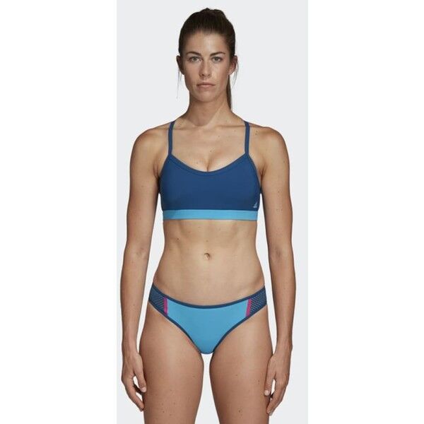 adidas Performance ALL ME SWIM TOP Góra od bikini blue AD581J00D