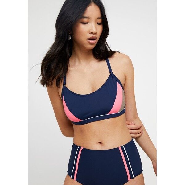 Esprit KALANI BEACH HIDDEN UNDERWIRE BUSTIER Góra od bikini navy ES181J0A3