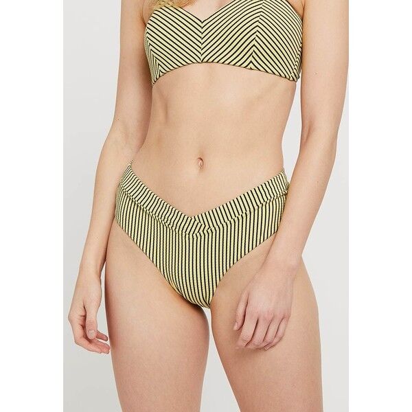 Seafolly RETRO V FRONT Dół od bikini lime light S1981I03J