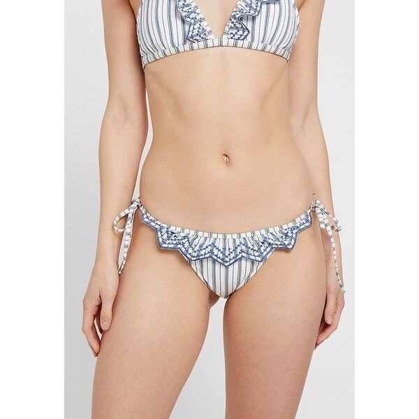 Seafolly STRIPE BRAZILIAN Dół od bikini white S1981I02H