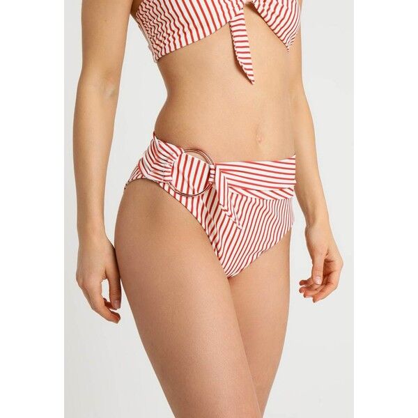 For Love & Lemons HAVANA RING BOTTOM Dół od bikini red F0281I000