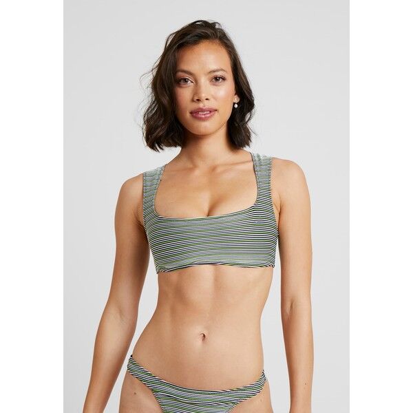 Solid & Striped THE CLEO Góra od bikini white/black QS681J00V