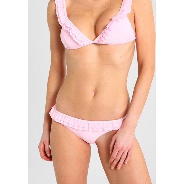 Lost Ink MULTI RUFFLE BOTTOM Dół od bikini light pink L0U81I005