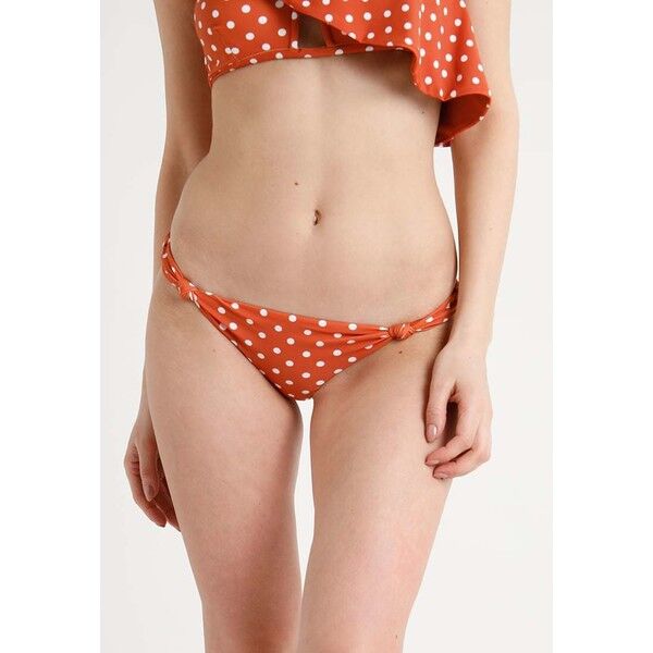 For Love & Lemons TROPICANA KNOT BOTTOM Dół od bikini orange F0281I002