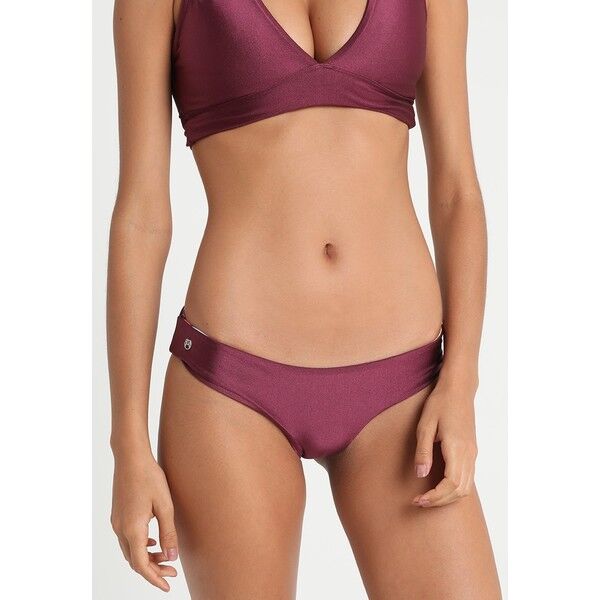 Maaji BEACH SUBLIME SIGNATURE CUT Dół od bikini plum red MJ581I00Z
