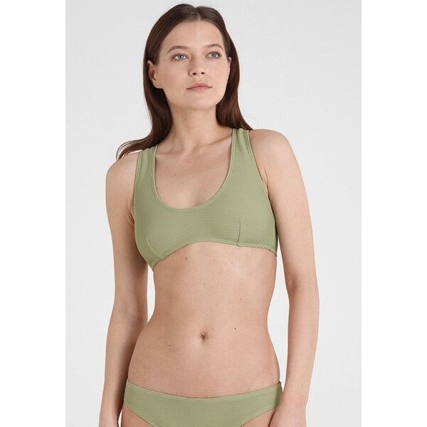 MINKPINK SCOOP NECK Góra od bikini khaki M8681L000