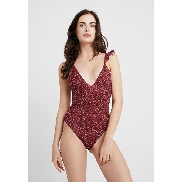 Women Secret RUFFLE SWIMSUIT REMOVABLE PAD Kostium kąpielowy various WS581G00U