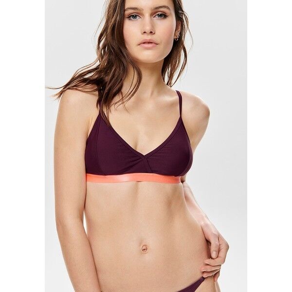 ONLY Play Góra od bikini bordeaux NL281A000