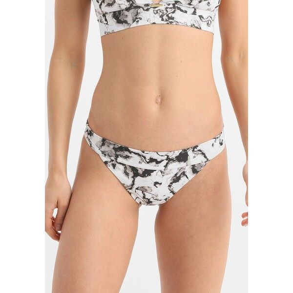 Calvin Klein Swimwear CORE SOLIDS BAND BIKNI-MARBLE Dół od bikini white C1781I00H
