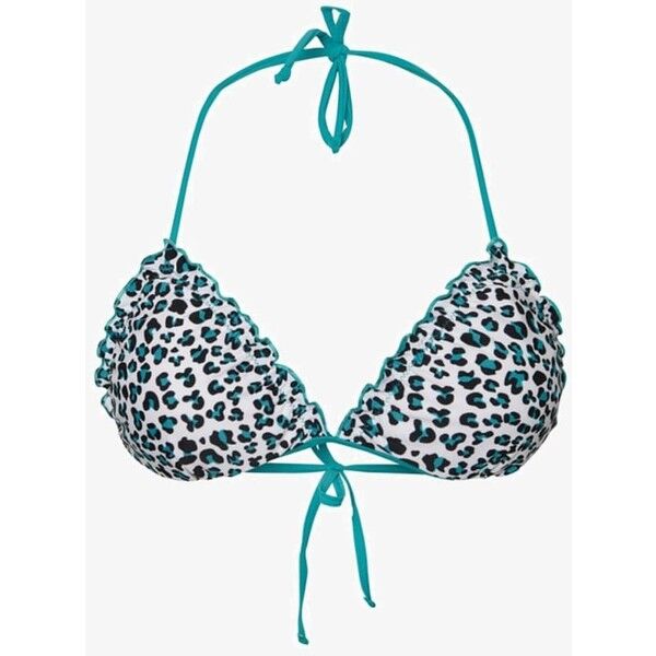 Pieces Góra od bikini green PE381J00F
