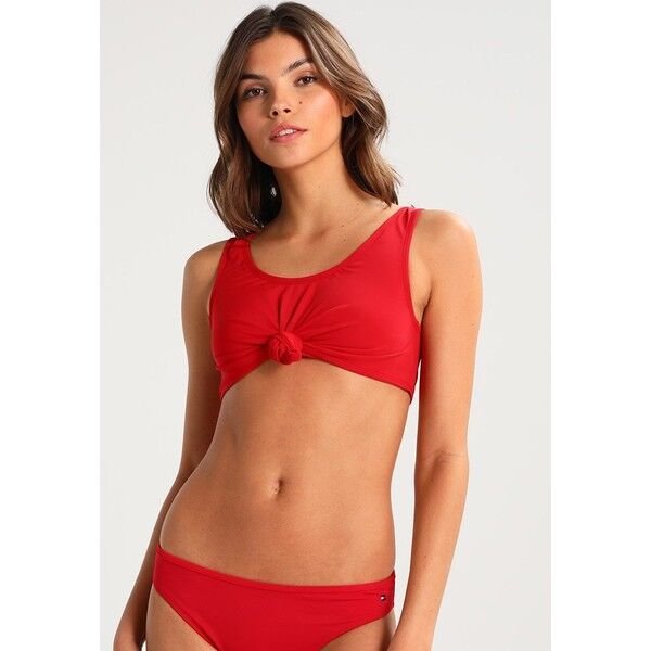 Beth Richards KNOT Góra od bikini red BH881D000