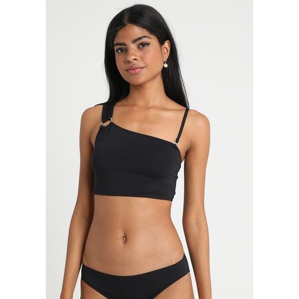 MICHAEL Michael Kors ONE SHOULDER Góra od bikini black MK181J00D