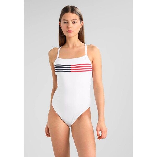 Tommy Hilfiger ONE PIECE Kostium kąpielowy white TO181G006