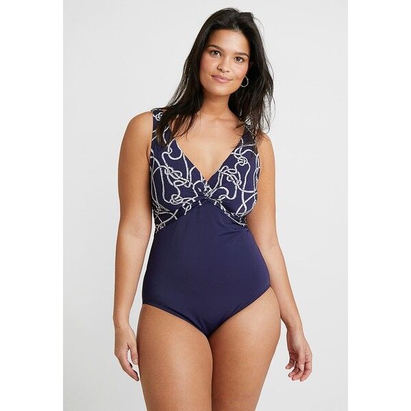 DORINA CURVES BAJA SWIMSUIT Kostium kąpielowy blue DOH81G002