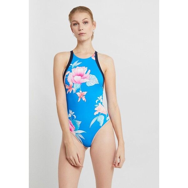Rip Curl INFUSION FLOWER ONE PIECE Kostium kąpielowy brilliant blue RI781G00E