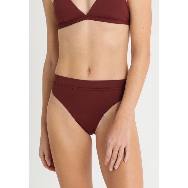 Seafolly ACTIVE HI RISE Dół od bikini plum S1981I02G