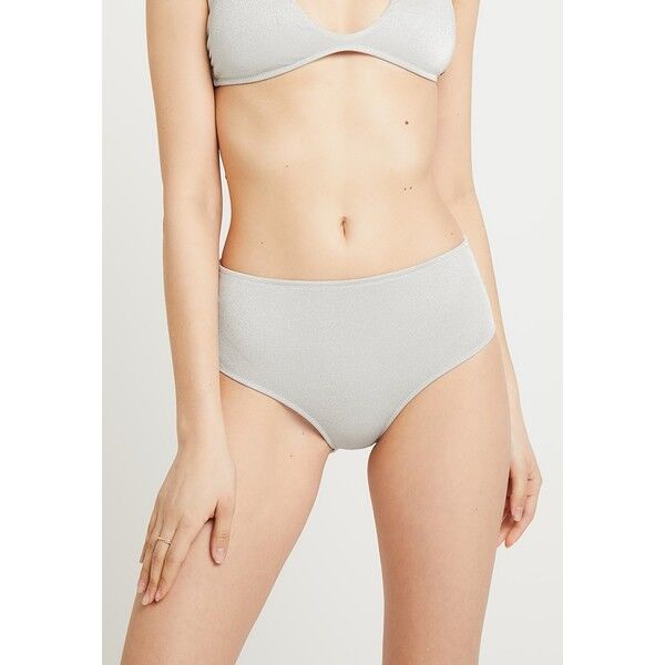 Roxy HAILEY BIEBER H AND K FULL MID WAIST Dół od bikini grey RO581I021