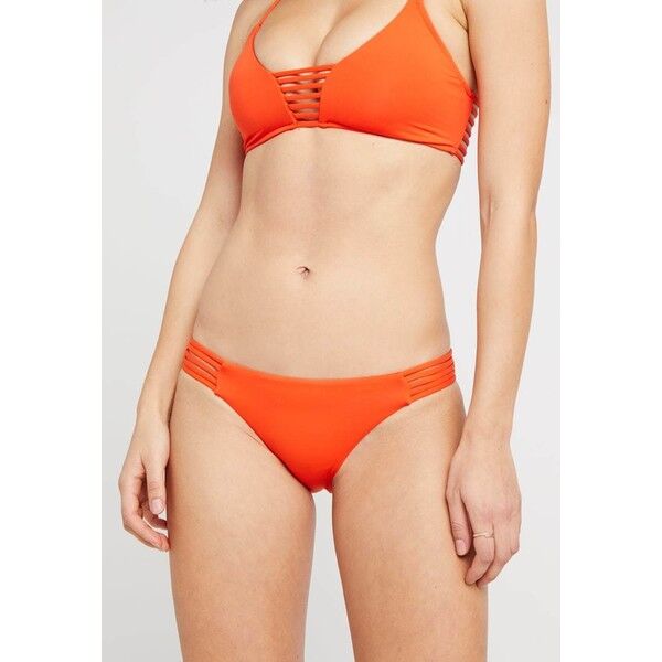 Seafolly MULTI ROULEAU BRAZILIAN Dół od bikini tangelo S1981D0C7