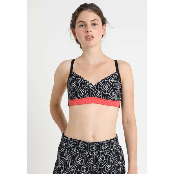 Seafolly TIDE POOL CUP BRALETTE Góra od bikini black S1981J03B