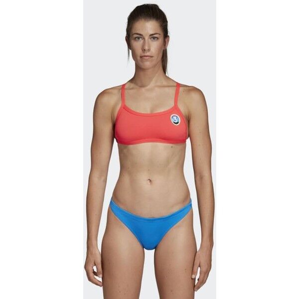 adidas Performance PRO SOLID BIKINI TOP Góra od bikini red AD581J00E