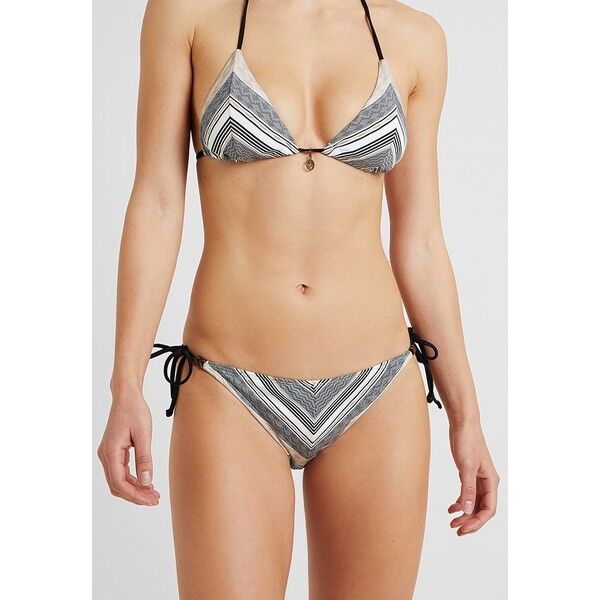 Hunkemöller JACQUARD TANGA Dół od bikini black HM181I043
