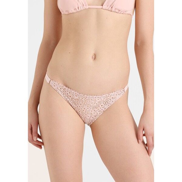 Hunkemöller REEF GEM TANGA Dół od bikini gold HM181I00K
