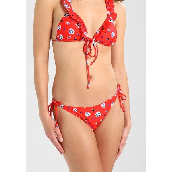 Vero Moda VMANNITA TIE Dół od bikini flame scarlet VE181I000