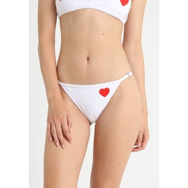 Zoe Karssen TRIANGLE BOTTOM Dół od bikini white ZK181I001