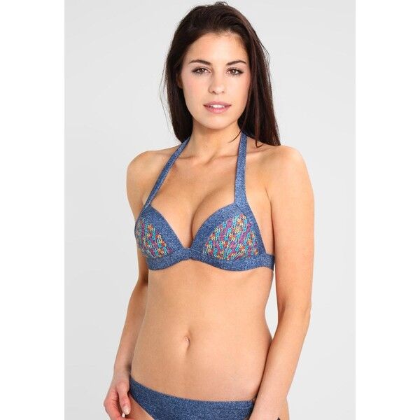 Esprit SAN FRANCISCO BEACH TRIANGLE PADDED Góra od bikini dark blue ES181J02K