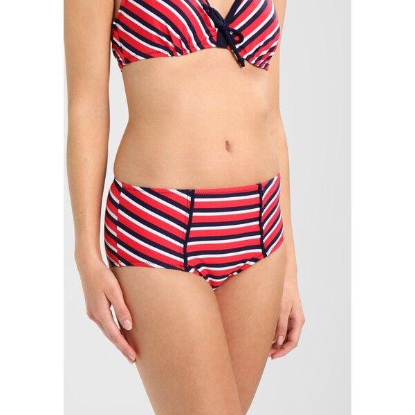 Pour Moi HAMPTONS DEEP BRIEF Dół od bikini red/navy POJ81I000