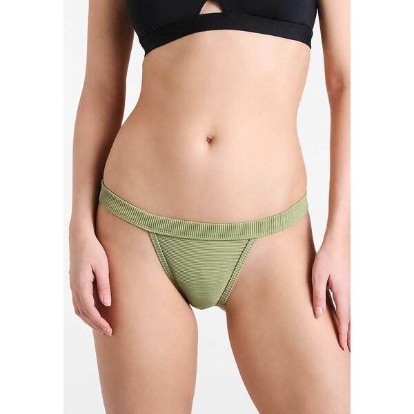 TWIIN PARKER RIBBED BOTTOMS Dół od bikini sage TWA81I005