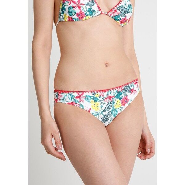 Dorothy Perkins FLORAL STICH BOTTOM Dół od bikini ivory DP581I009