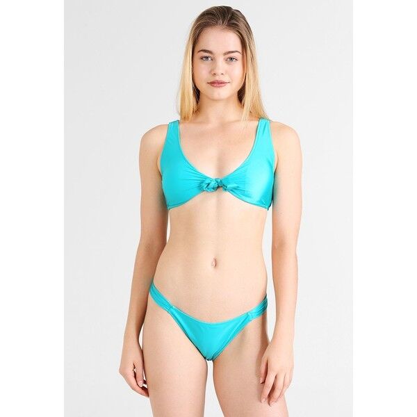 South Beach TIE FRONT KNOT IN SLINKY Bikini sea foam SOH81L001
