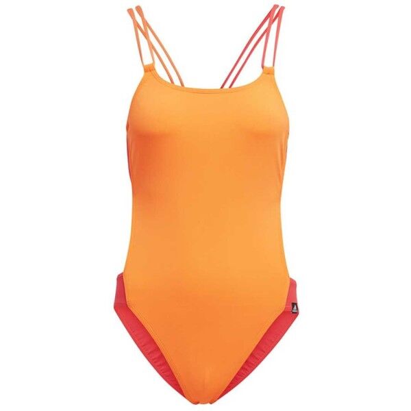 adidas Performance WATCH MY BACK SWIMSUIT Kostium kąpielowy orange AD541I0AJ
