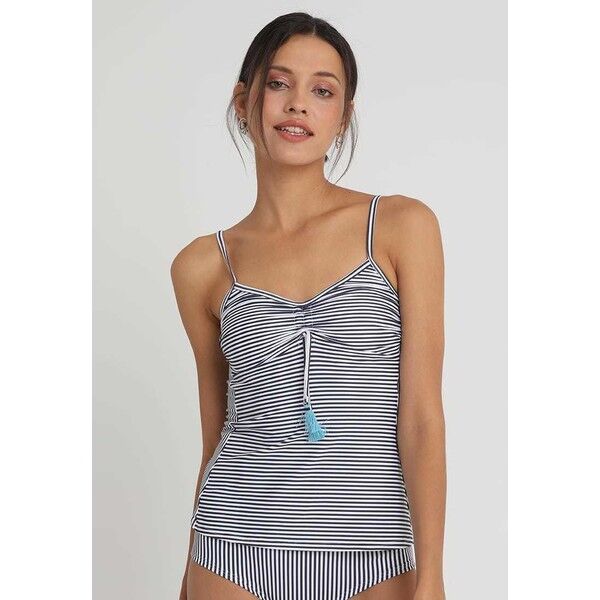 Esprit CLEARWATER BEACH TANKINI PADDED Góra od bikini navy ES181J09N